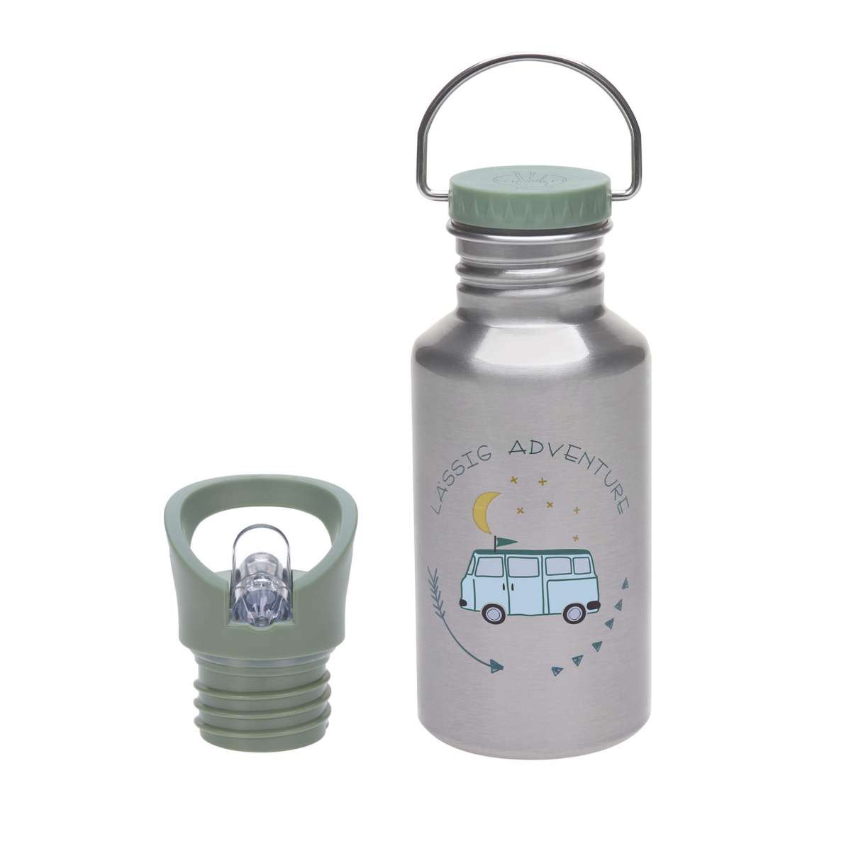 Lässig Trinkflasche Edelstahl Adventure Lässig Trinkflasche Edelstahl Adventure