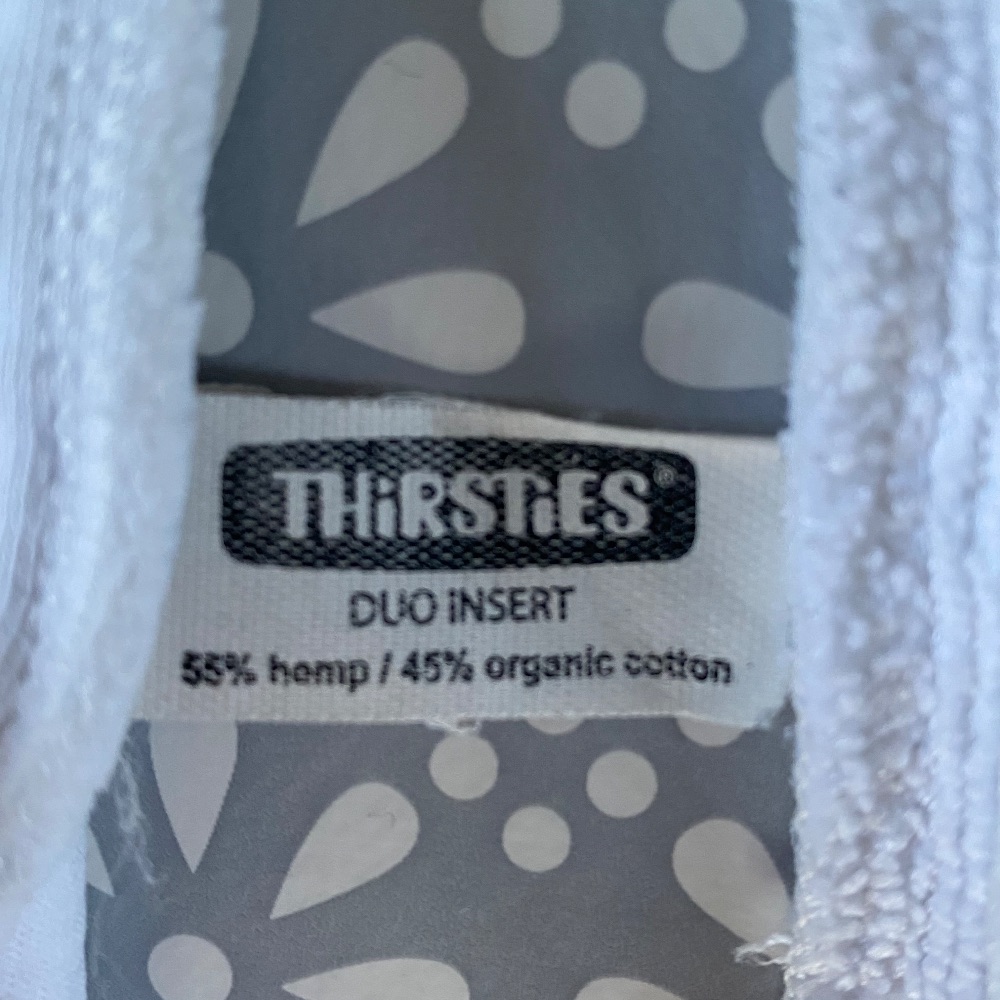 2 Natural Duo-Einlagen aus Hanf und Bio-Baumwolle von Thirsties für Stoffwindeln 2 Natural Duo-Einlagen aus Hanf und Bio-Baumwolle von Thirsties für Stoffwindeln