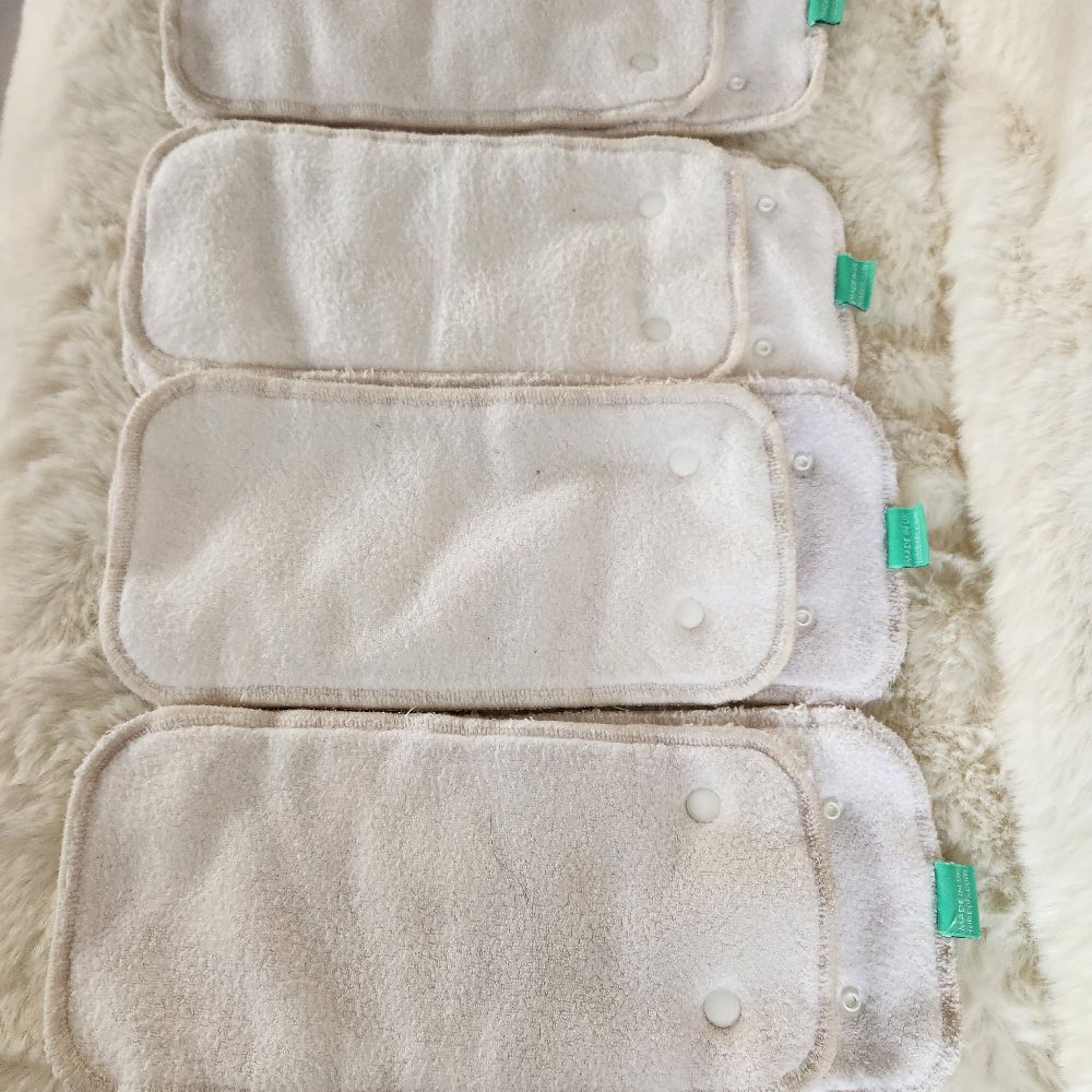 2 totbots Stoffwindeln mit doppeleinlagen