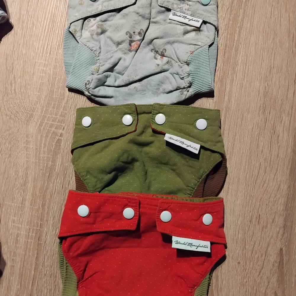 3x Windelmanufaktur Außenwindeln Gr. 1 für 4-11 kg