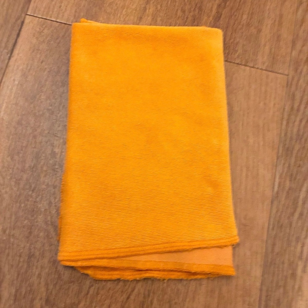 5 Prefolds Windelmanufaktur Baumwollnicki ockergelb 30x30cm