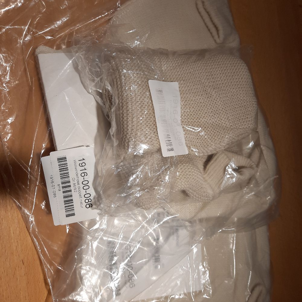 Wollüberhosen Hans Natur