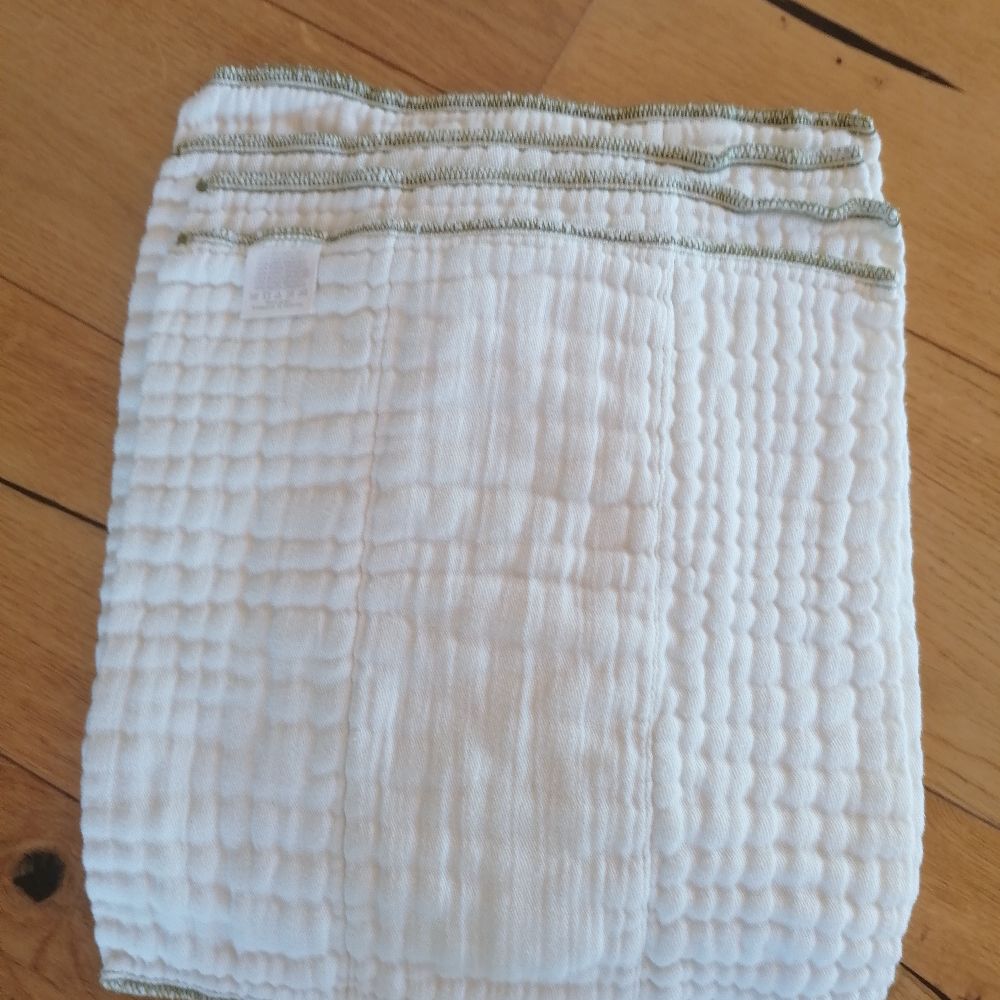 4 Prefolds von avocado