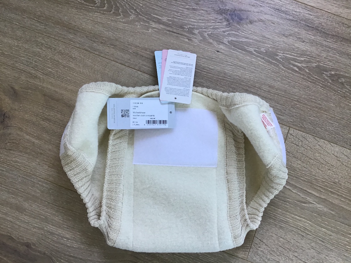 Disana Wollwalk-Überhose Größe 98-104 Disana Wollwalk-Überhose Größe 98-104