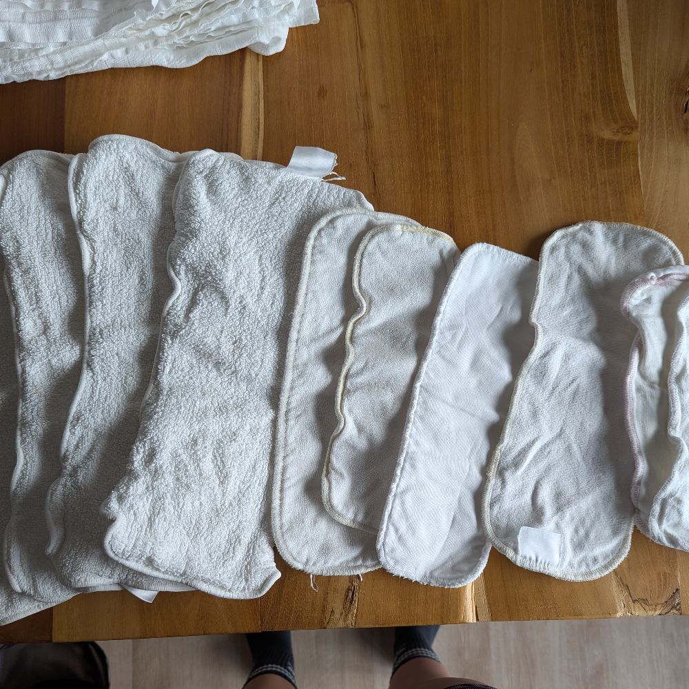 Großes, gut gepflegtes Stoffwindelpaket Großes, gut gepflegtes Stoffwindelpaket