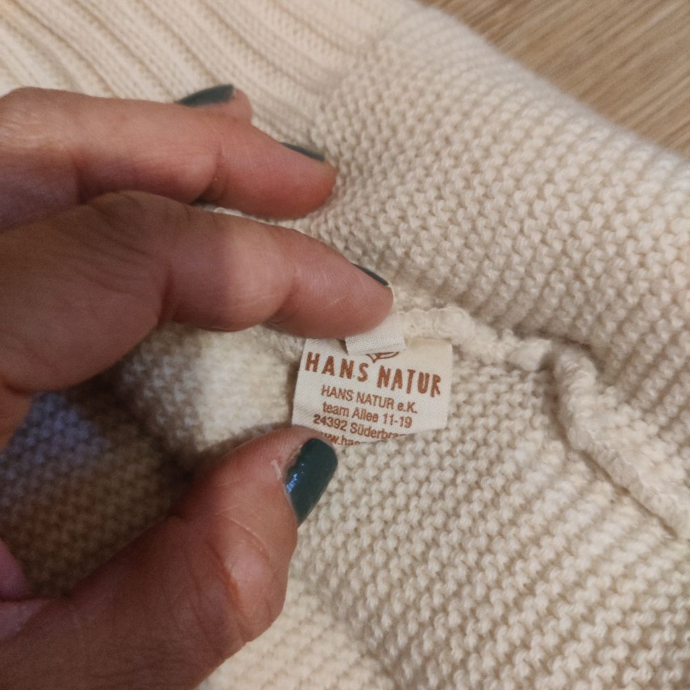 Wollüberhose Hans Natur