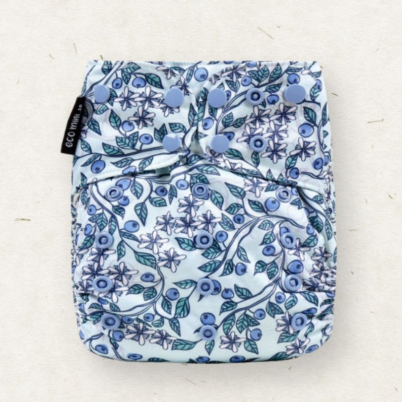 Eco Mini Bambus Pocketwindel One Size mit Druckknöpfen