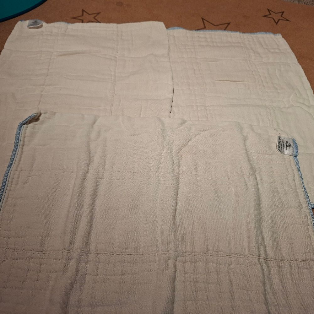 18 Prefolds Blümchen