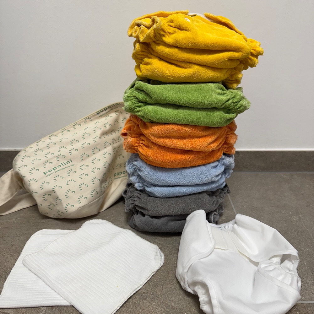 Neue Popolini Stoffwindel-Sets UltraFit Soft Rainbow mit Zubehör Neue Popolini Stoffwindel-Sets UltraFit Soft Rainbow mit Zubehör