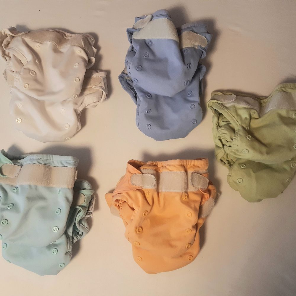 Pop-In Stoffwindeln Set, One Size mit Klett Pop-In Stoffwindeln Set, One Size mit Klett