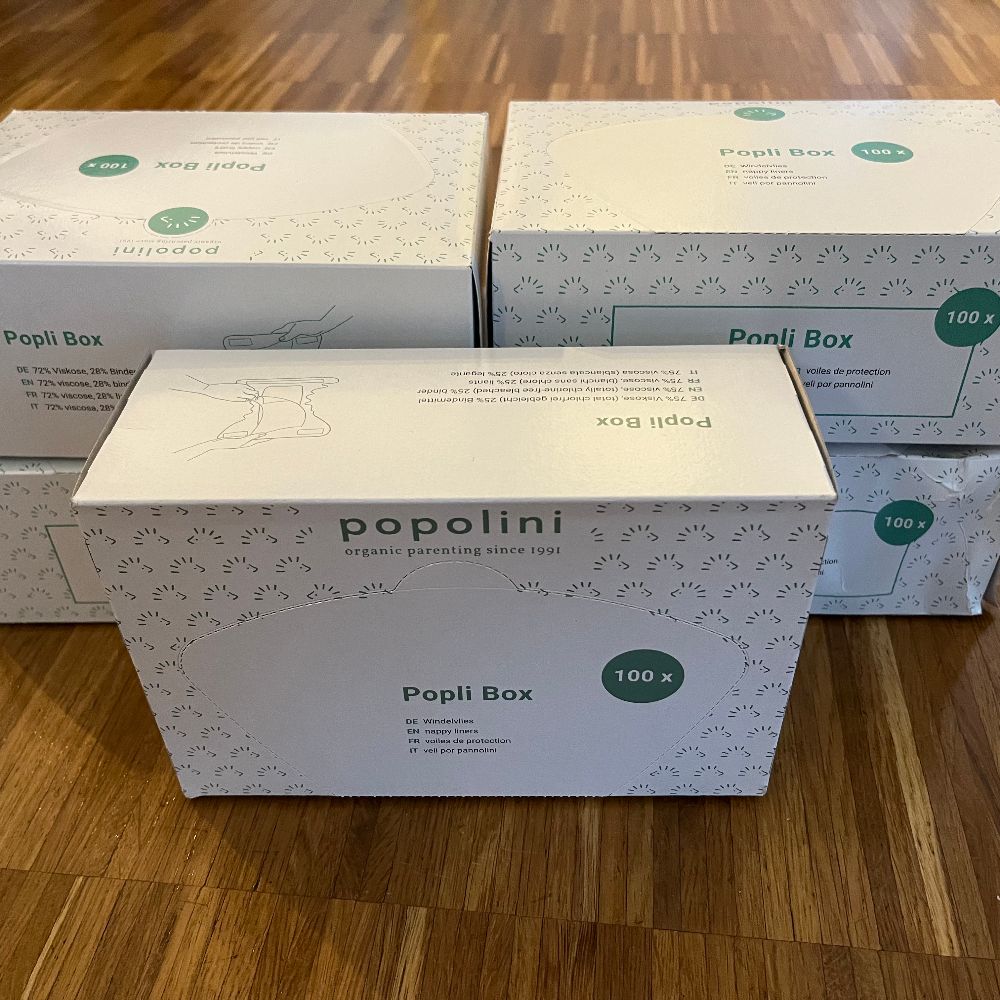 Popolini Windelvlies 5 Kartons neu ungeöffnet