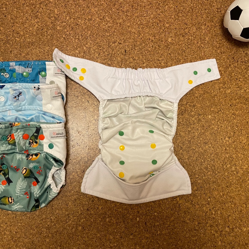 4 x Windelzauberland OS inkl. Lebiba, Booster und Flanell