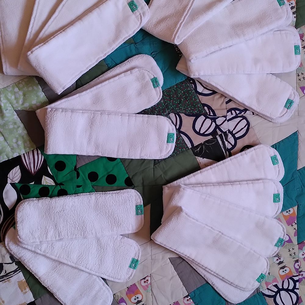 14 Saugeinlagen lang, 3 kurz von Totsbots