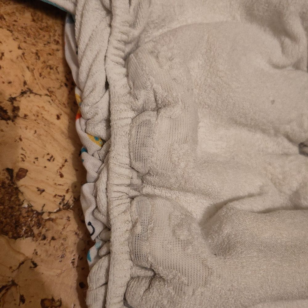 8 Blümchen-Windeln One Size