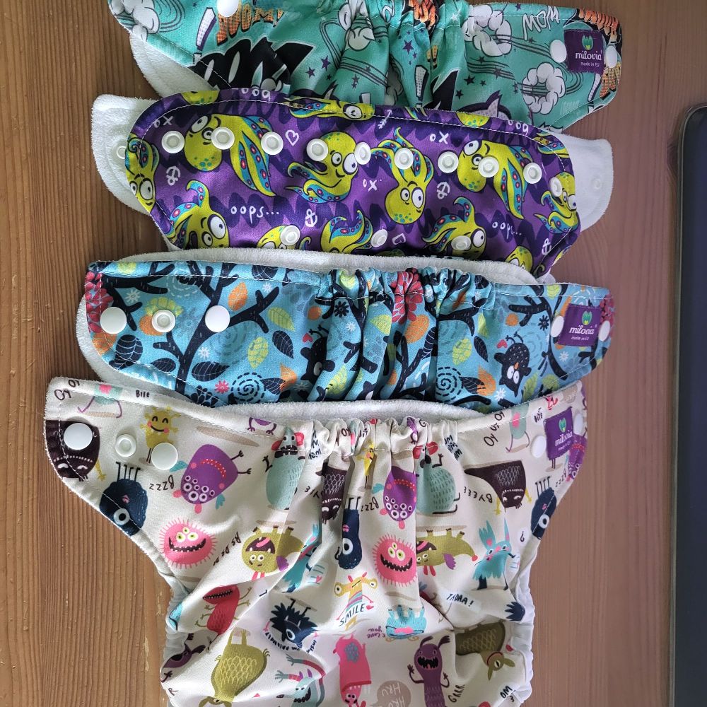 Stoffwindel Set - Totsbots, milovia, GroVia, Schwimmwindeln