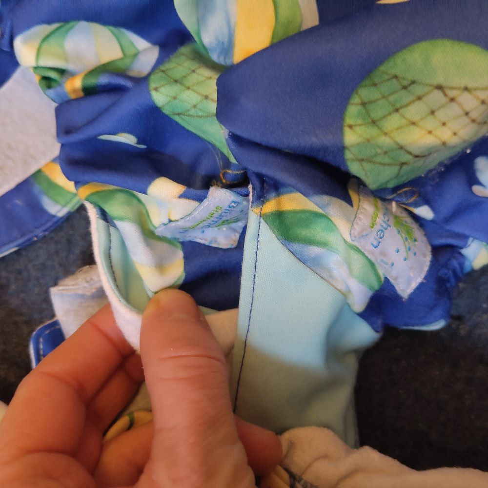 10All-in-One Windeln von Blümchen