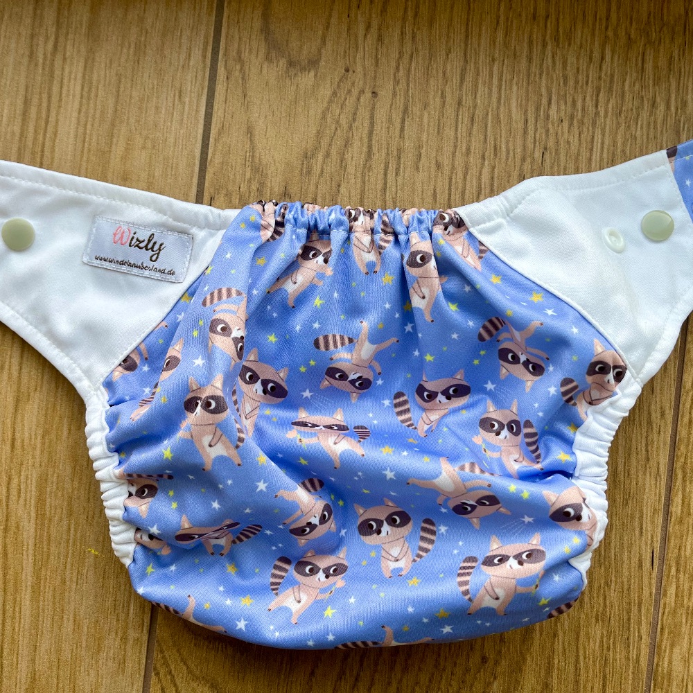 Wizly Stoffwindelüberhose mit Druckknöpfen 2x