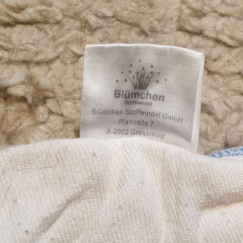 3 Blümchen blau Bambus Prefolds und 9 Thirsties Duo Hanf Prefolsd TOP ZUSTAND