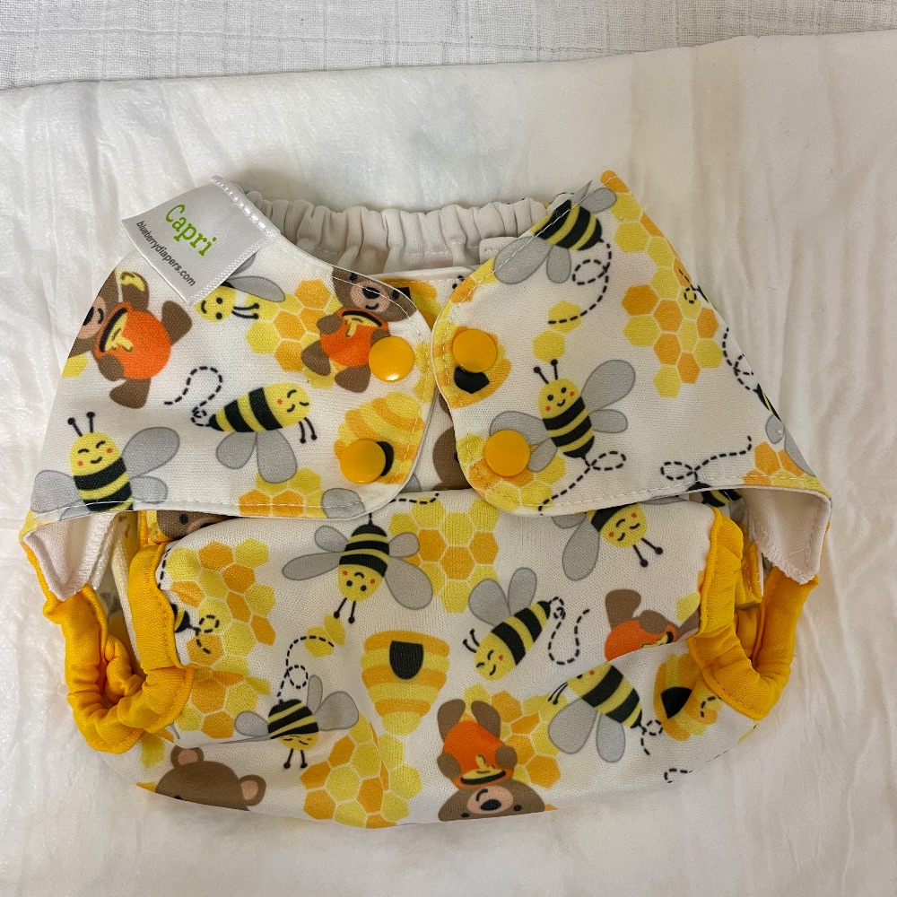 Blueberry Capri Bienchen OneSize Snaps