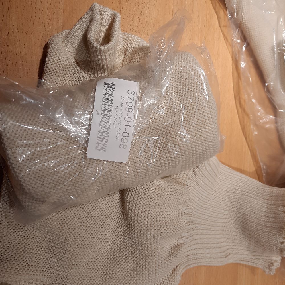 Wollüberhosen Hans Natur