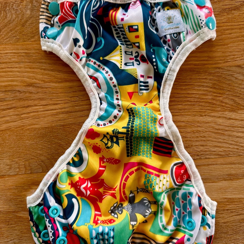 Blümchen-Schwimmwindel Blümchen-Schwimmwindel