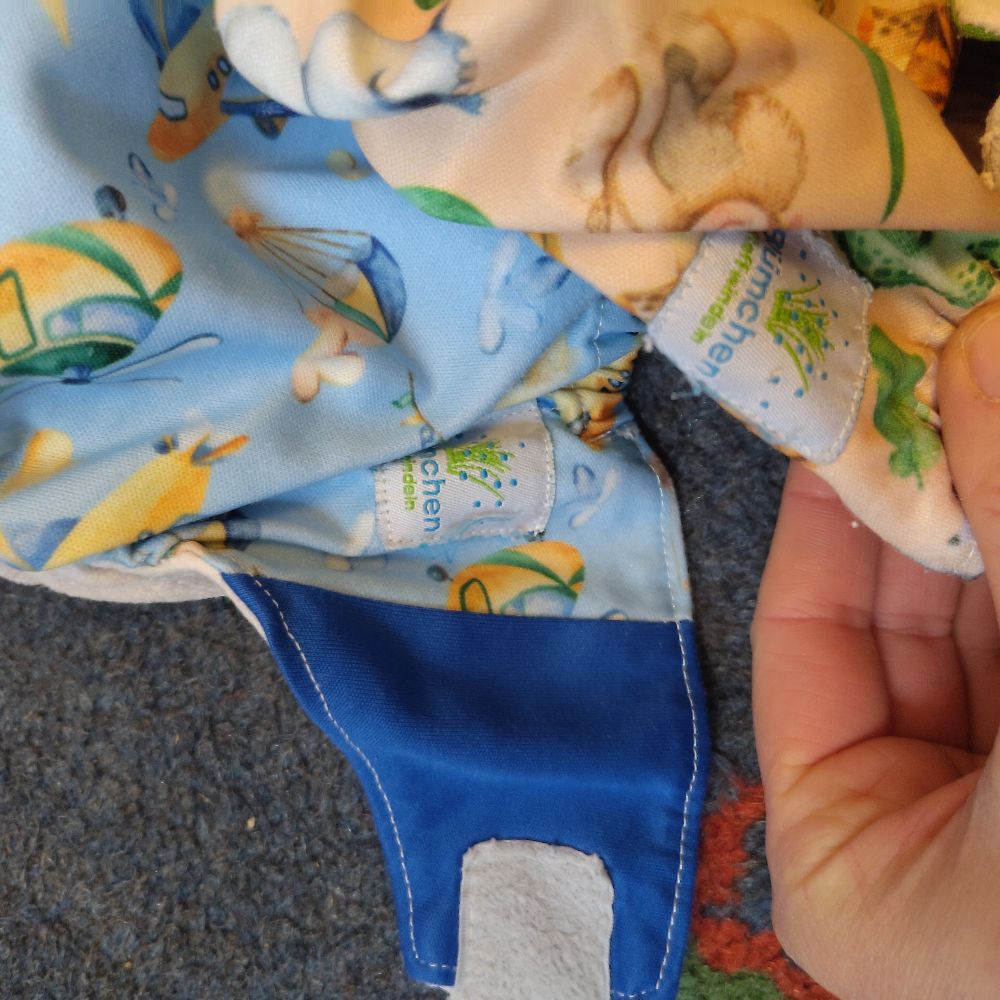 10All-in-One Windeln von Blümchen