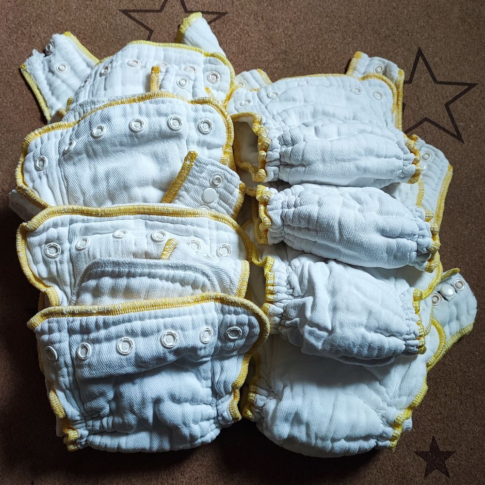 Prefold Höschenwindeln mit Einlage