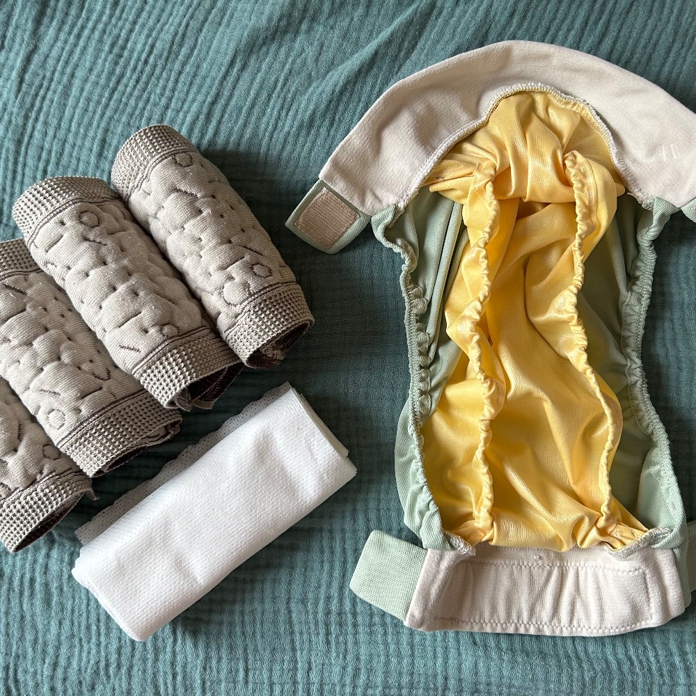 Kniti-die textile High-Tech-Windel Set Gr 2 8,5-14kg