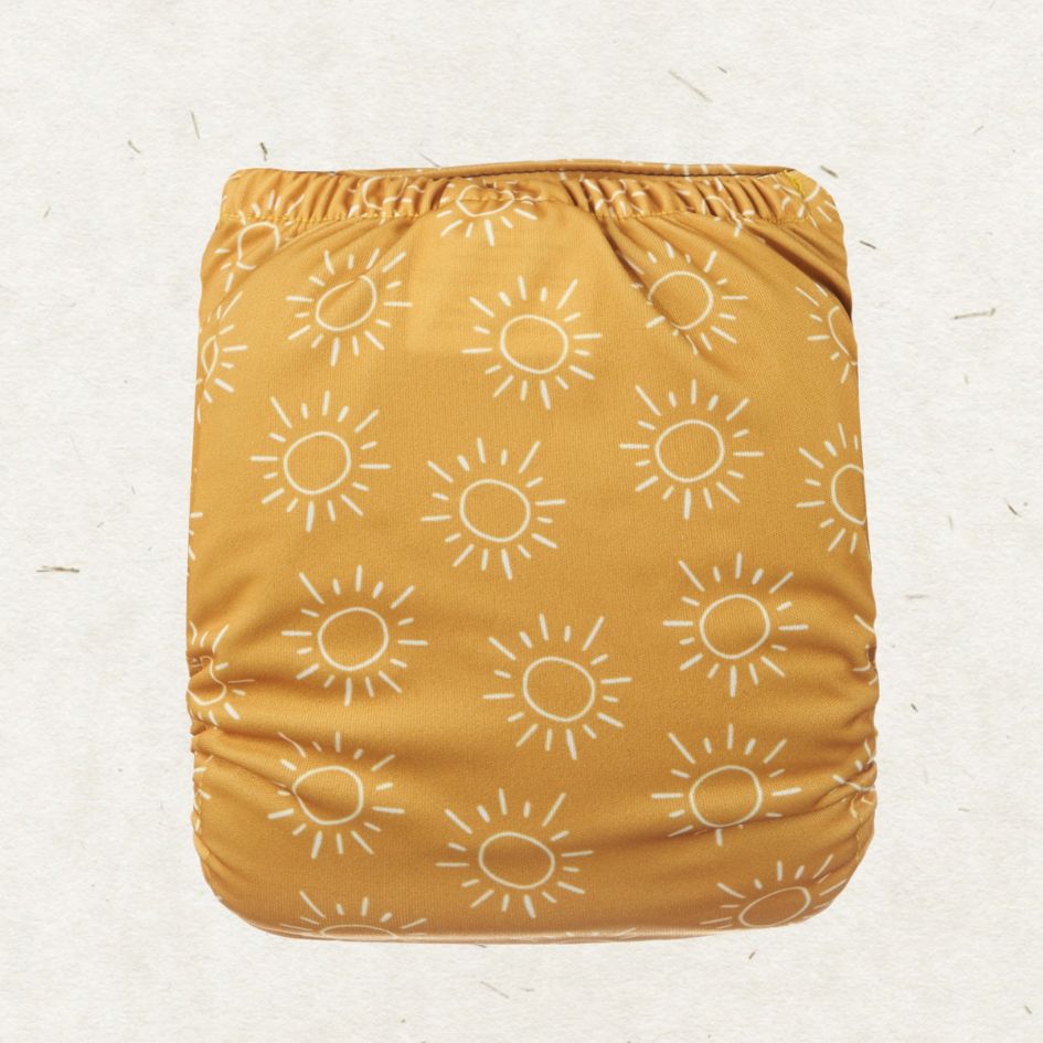 Eco Mini Bambus Pocketwindel One Size mit Druckknöpfen
