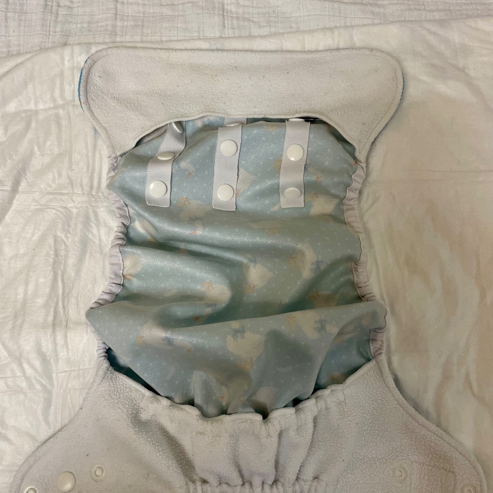 2 Milovia Überhosen OS Bauernhof und Gänse