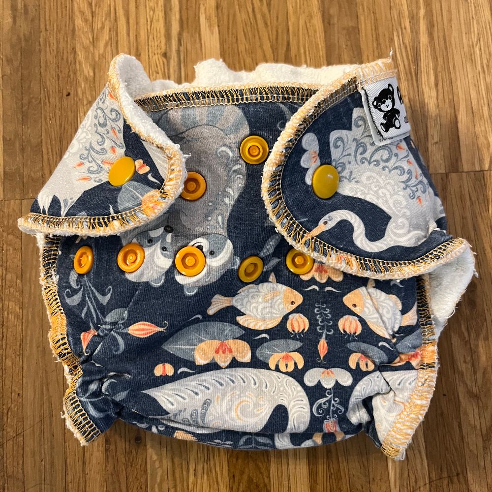 Höschenwindel Anavy für Neugeborene mit Einlage