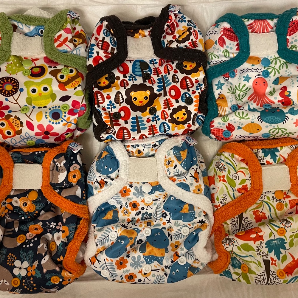 6 Petit Lulu SiO Komplettwindeln AiO OneSize