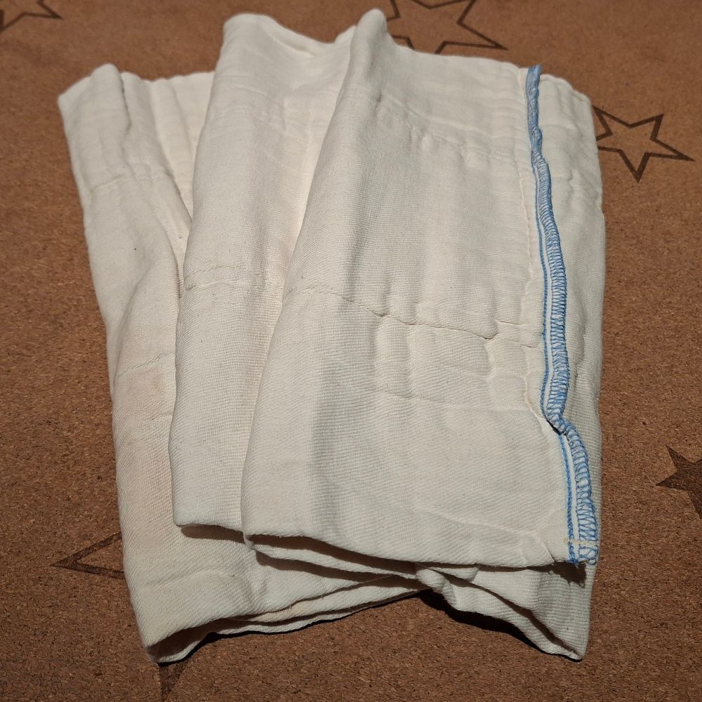 18 Prefolds Blümchen