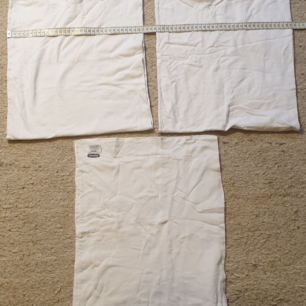 3 Blümchen blau Bambus Prefolds und 9 Thirsties Duo Hanf Prefolsd TOP ZUSTAND