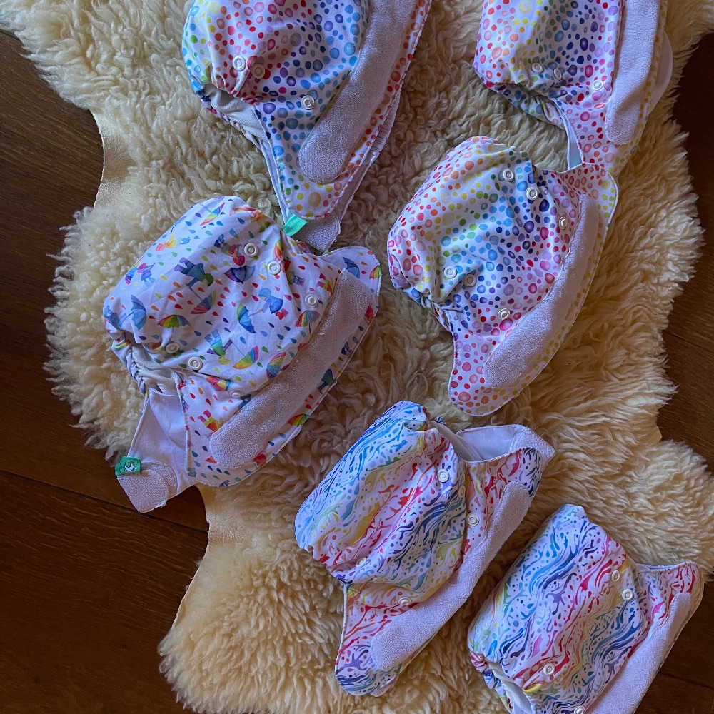Großes Stoffwindelpaket, auch Einzelverkauf möglich