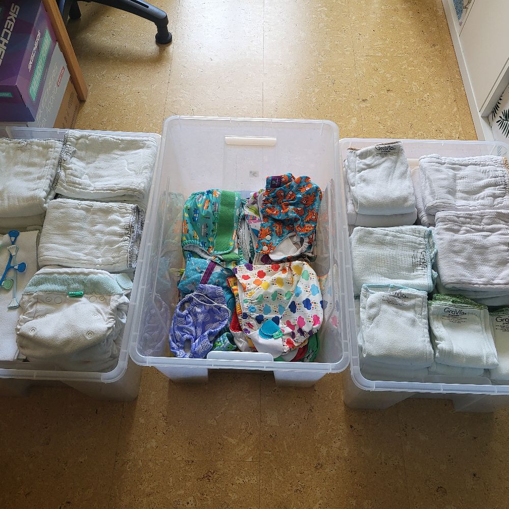 Stoffwindel Set - Totsbots, milovia, GroVia, Schwimmwindeln