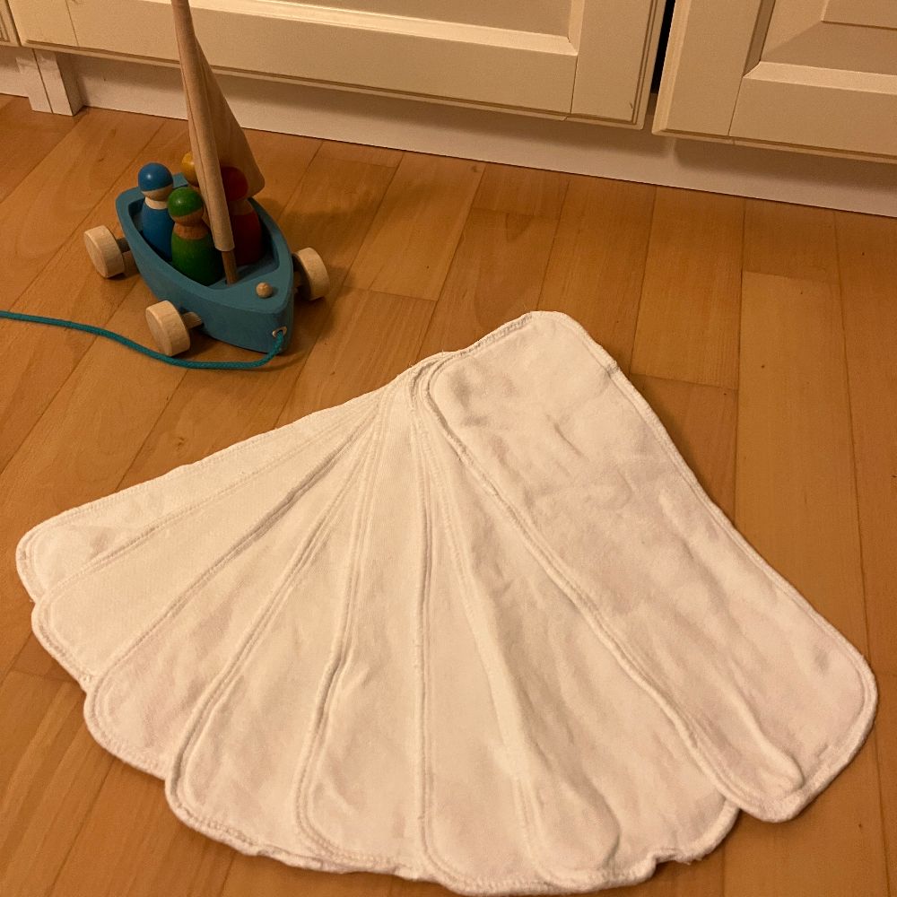 Hu-Da Hanfeinlage gerade Größe L, 7 Stück