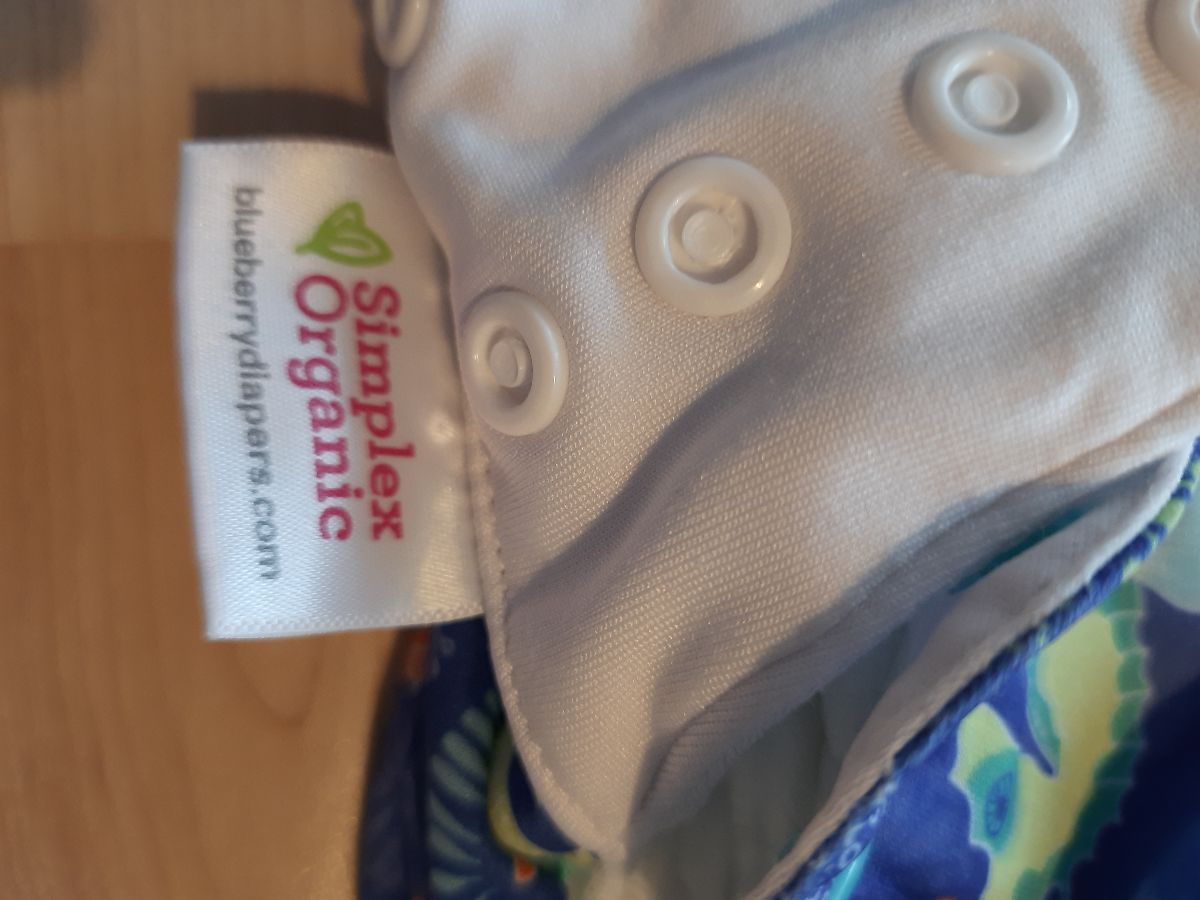 Blueberry Simplex Organic Sidesnap Gr L Baby Birds und Seahorse Blueberry Simplex Organic Sidesnap Gr L Baby Birds und Seahorse
