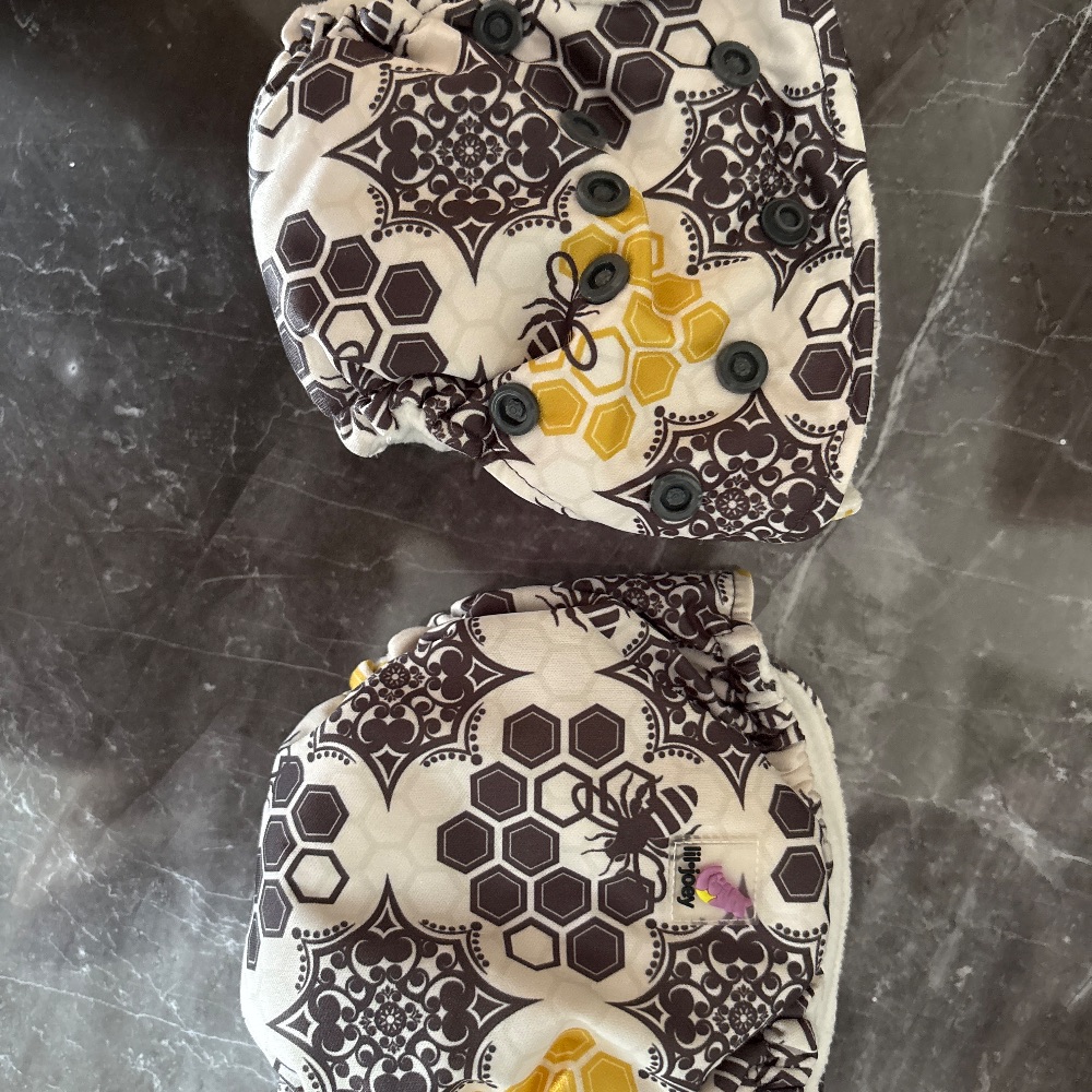 2 x Stoffwindeln Newborn