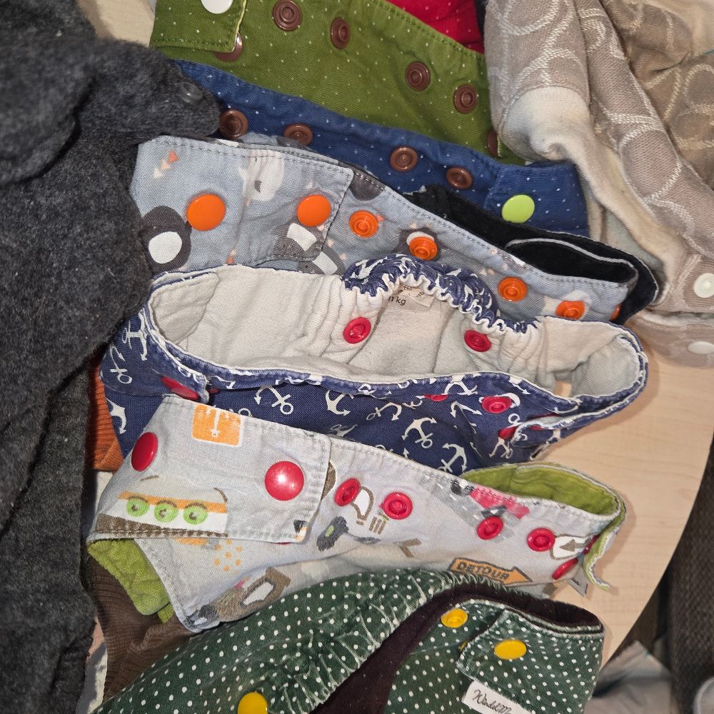 großes Paket Stoffwindeln von der Windelmanufaktur