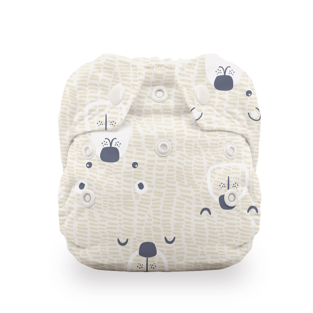 Thirsties Natural All-in-One Newborn mit Druckknöpfen