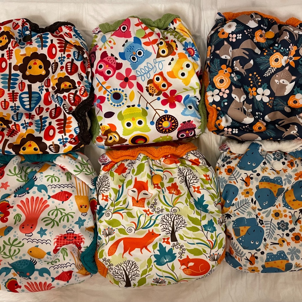 6 Petit Lulu SiO Komplettwindeln AiO OneSize