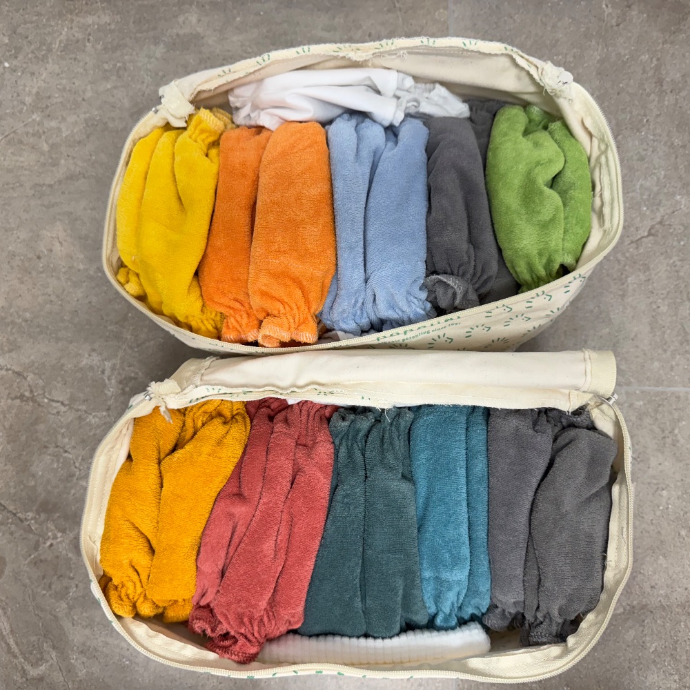 Neue Popolini Stoffwindel-Sets UltraFit Soft Rainbow mit Zubehör Neue Popolini Stoffwindel-Sets UltraFit Soft Rainbow mit Zubehör