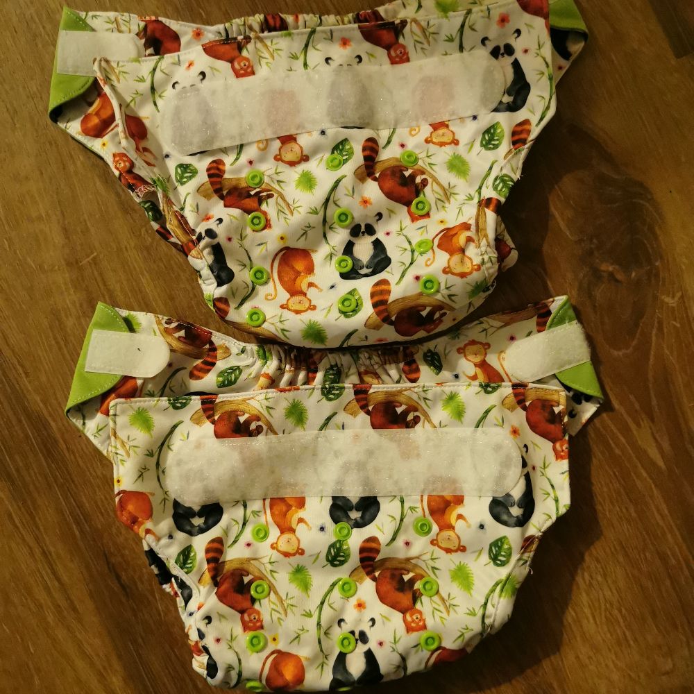 2x Blümchen Überhosen OneSize neu und unbenutzt 1x gewaschen