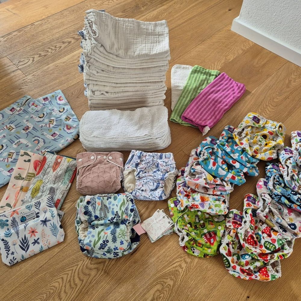 Stoffwindelpaket Milovia, Anavy, Blueberry, XKKO und weitere