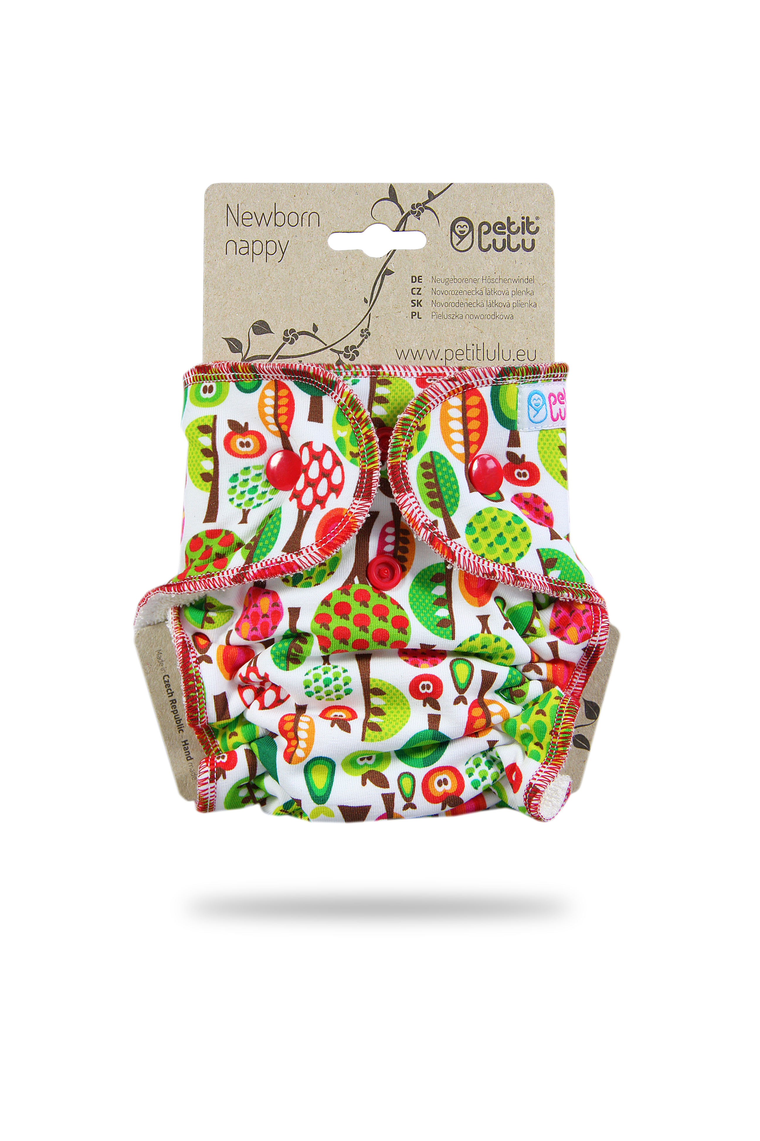Petit Lulu Höschenwindel Newborn mit Druckknöpfen Petit Lulu Höschenwindel Newborn mit Druckknöpfen