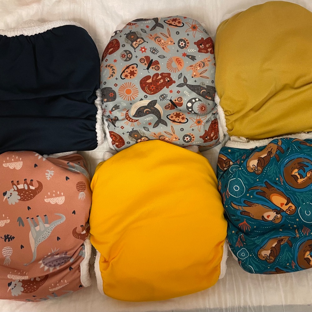 6 Bamboolik Komplettwindeln AiO OneSize