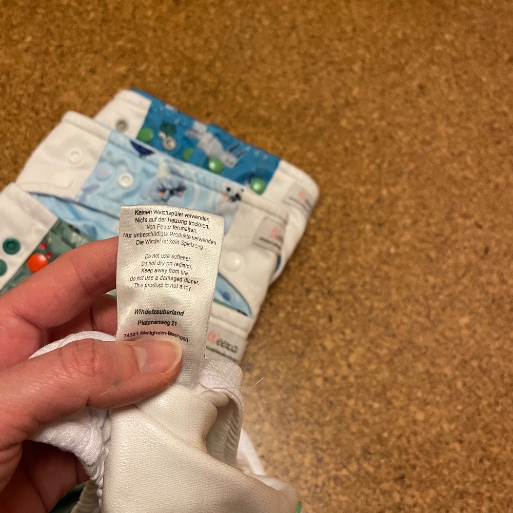 4 x Windelzauberland OS inkl. Lebiba, Booster und Flanell