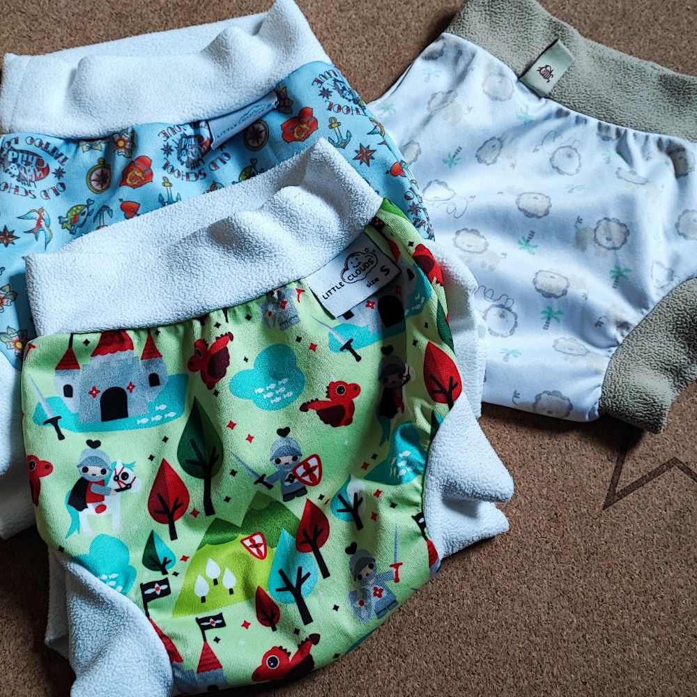 Schlupfüberhosen PUL Größe S