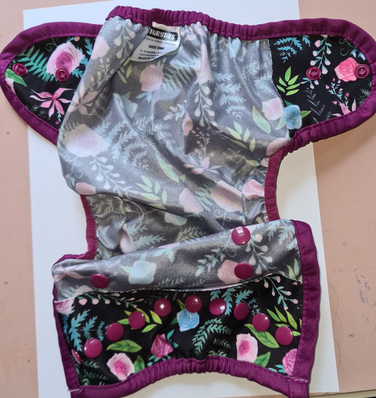 Thirsties Überhose Newborn, Größe 1 Thirsties Überhose Newborn, Größe 1